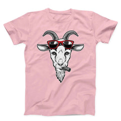 Goat With Sunglasses Unisex T-shirt
