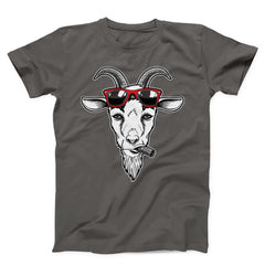 Goat With Sunglasses Unisex T-shirt