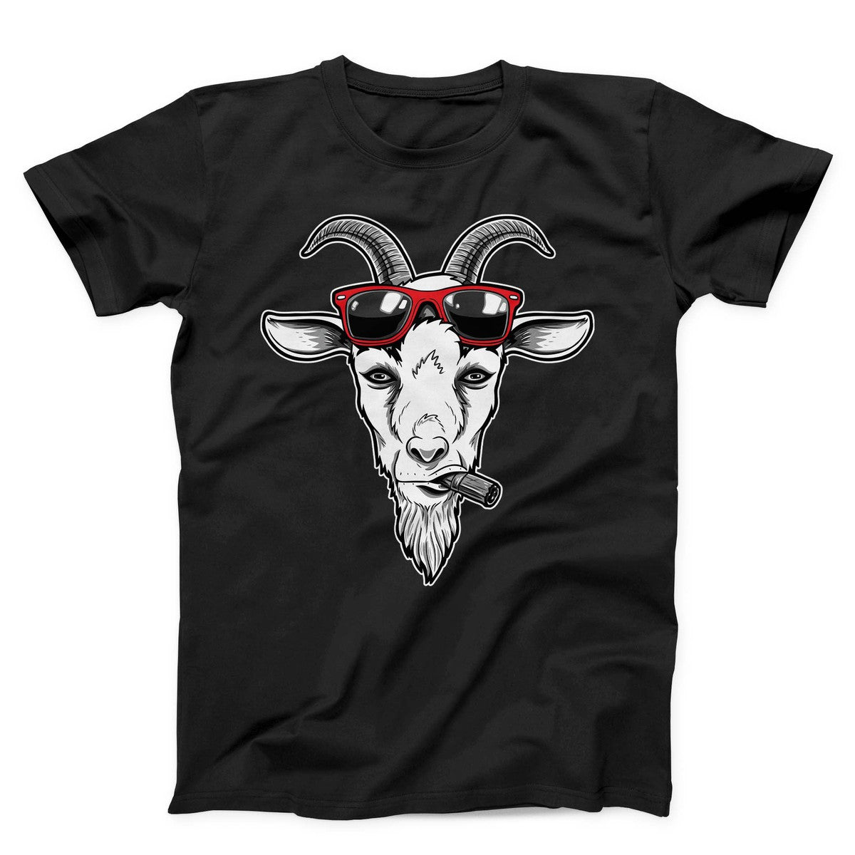 Goat With Sunglasses Unisex T-shirt