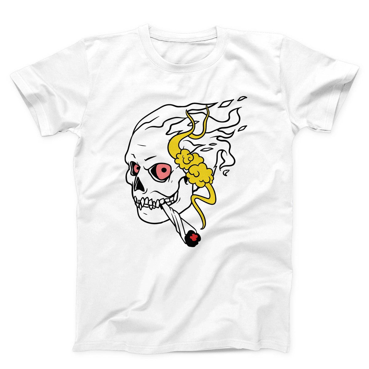 Skull Smoking Unisex T-shirt