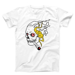 Skull Smoking Unisex T-shirt