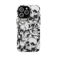 Skull Pattern Tough Phone Case For iPhone and Samsung