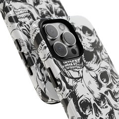 Skull Pattern Tough Phone Case For iPhone and Samsung