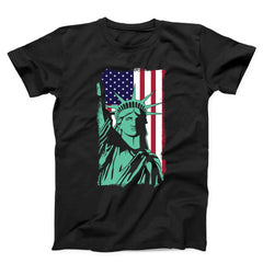 Designious Statue Of Liberty Unisex T-Shirt