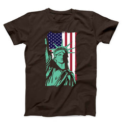 Designious Statue Of Liberty Unisex T-Shirt