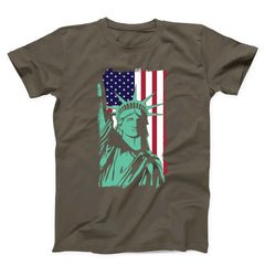 Designious Statue Of Liberty Unisex T-Shirt