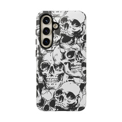 Skull Pattern Tough Phone Case For iPhone and Samsung
