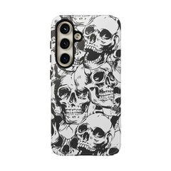 Skull Pattern Tough Phone Case For iPhone and Samsung