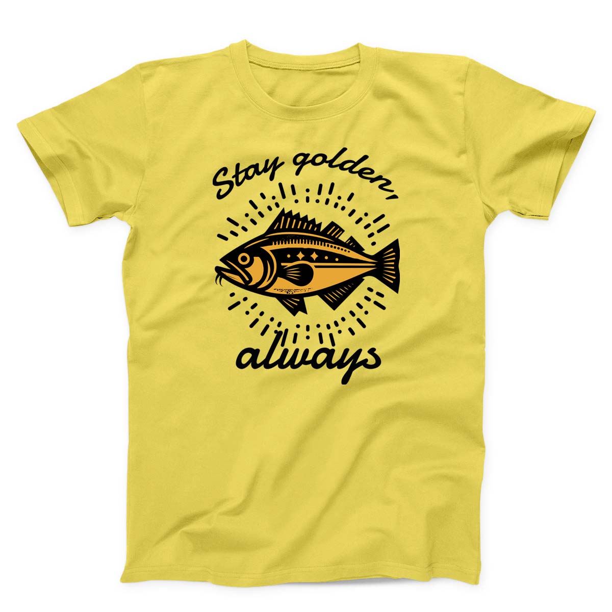 Golden Fish Quote Unisex T-Shirt