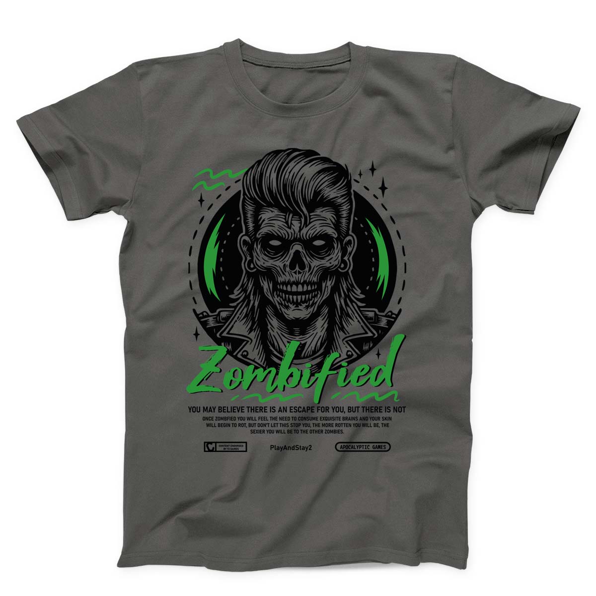 Zombified Rock Star Unisex T-Shirt
