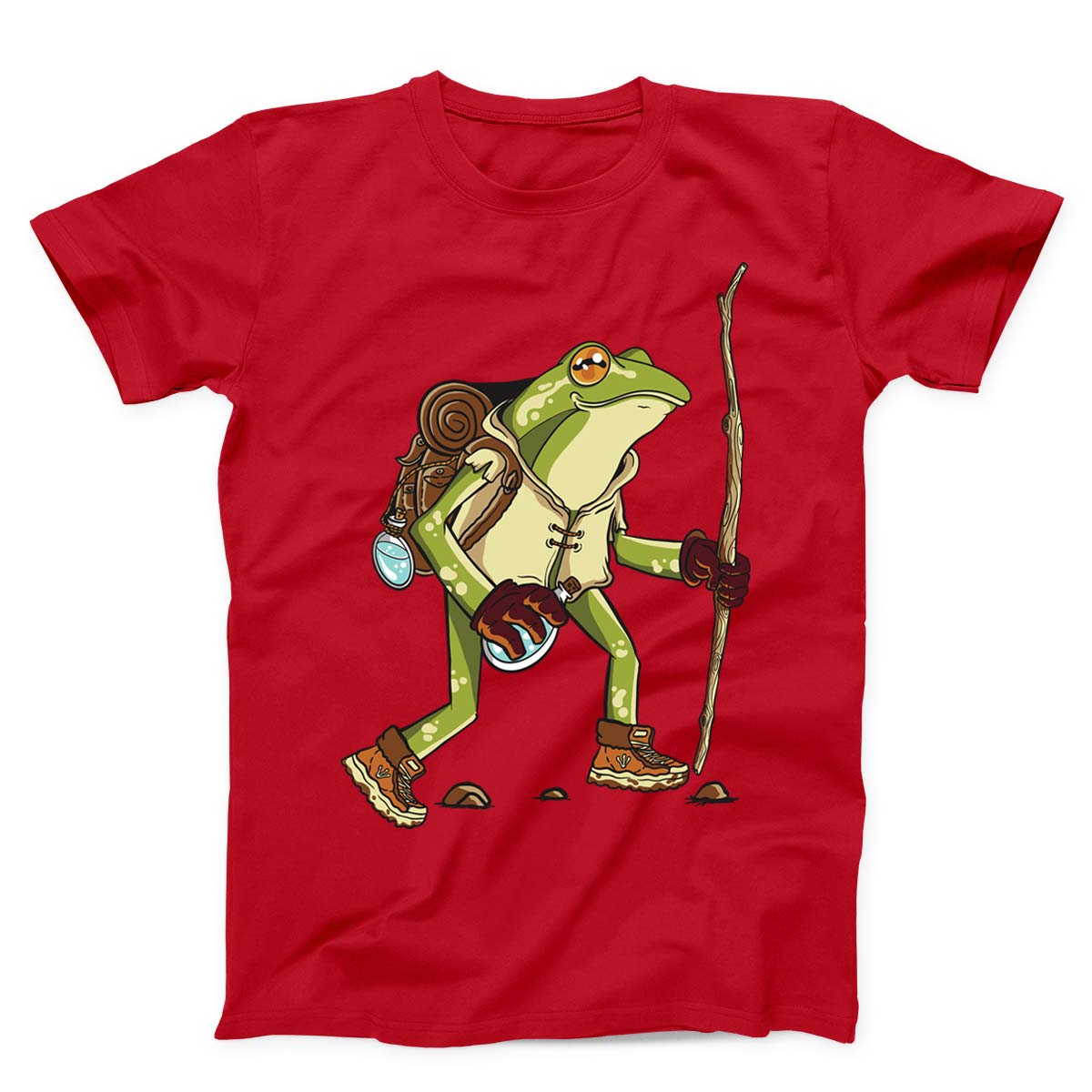 Adventure Frog Hiking Unisex T-Shirt