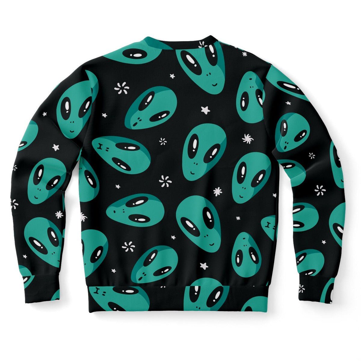 Aliens Pattern Unisex Sweatshirt