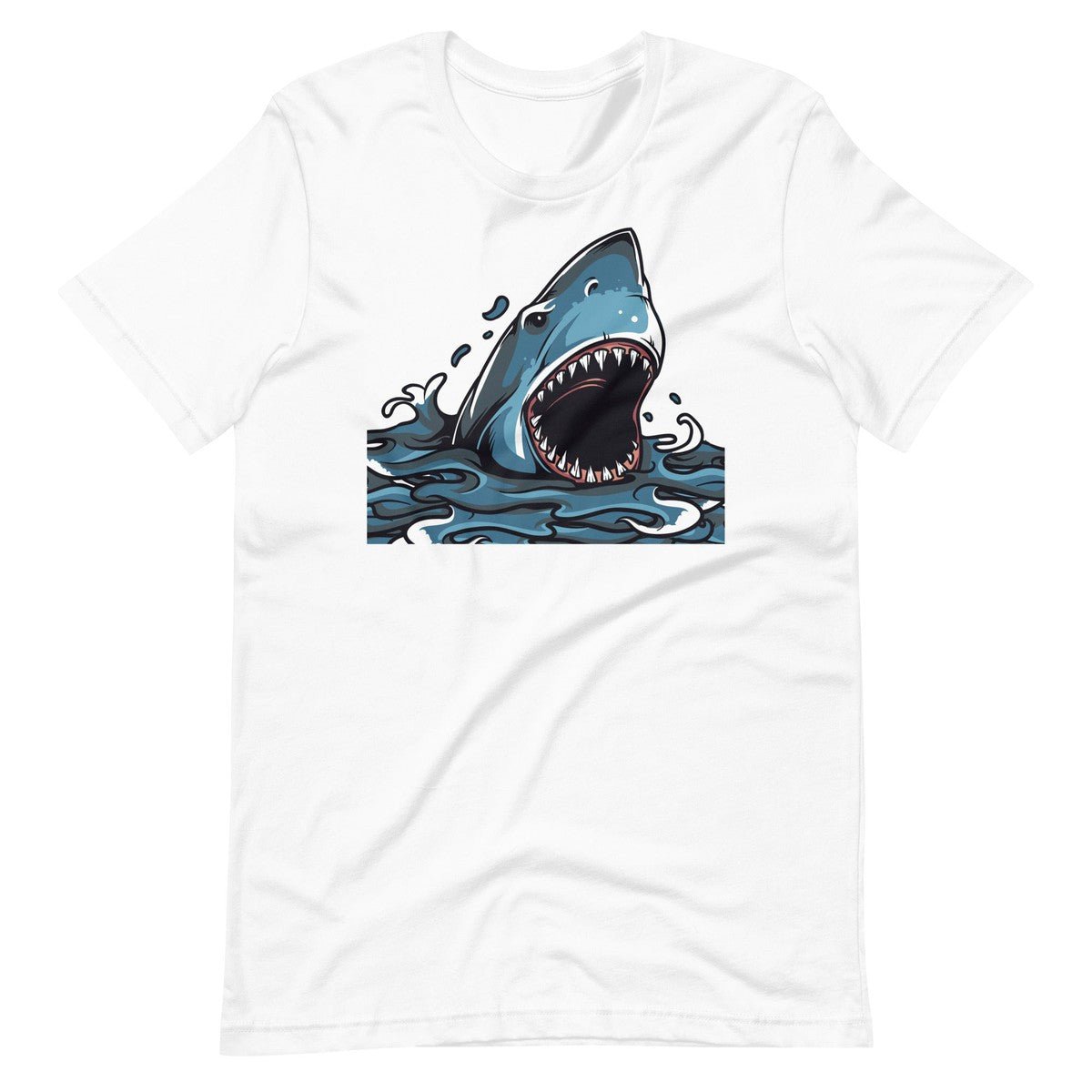 Angry Shark Unisex T-shirt