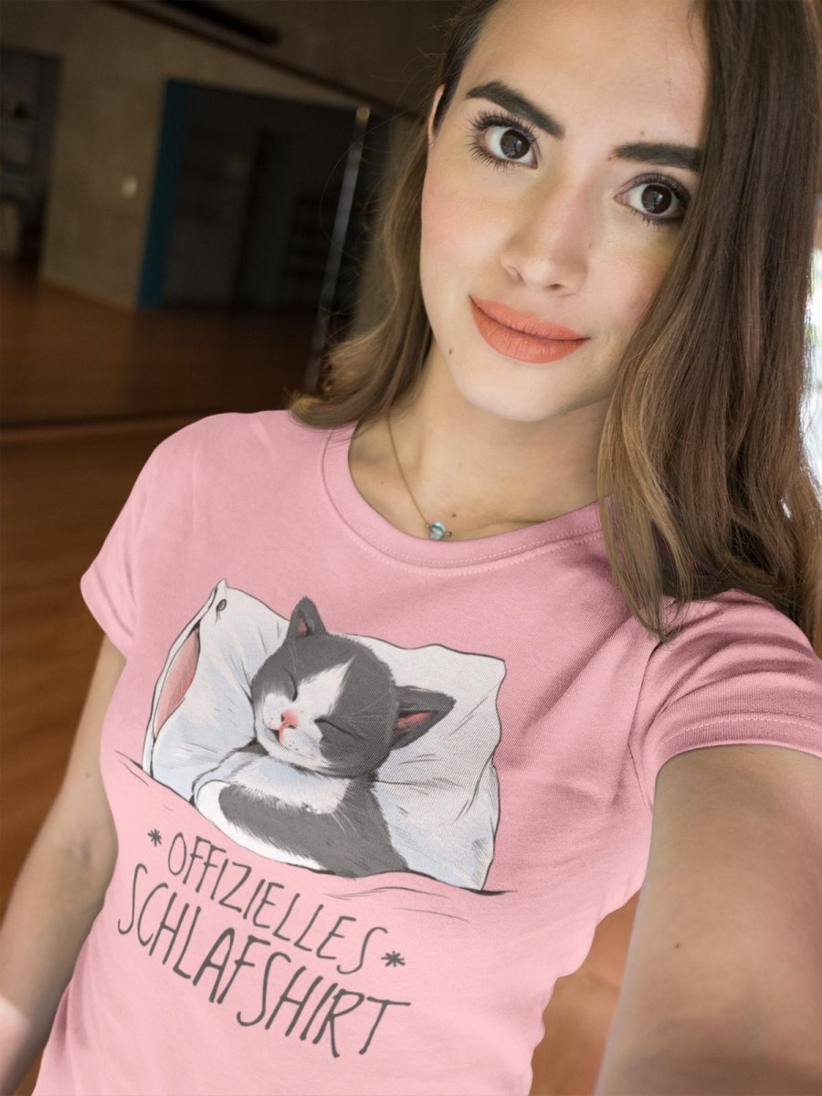 Cat Sleeping Unisex T-shirt