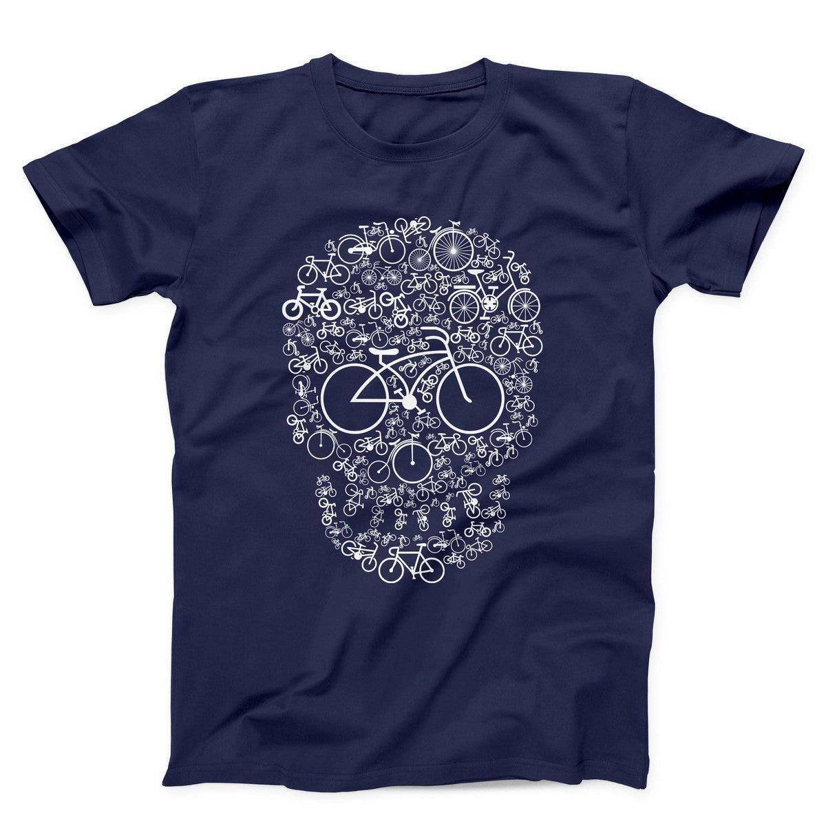 Bicycle Skull Unisex T-Shirt