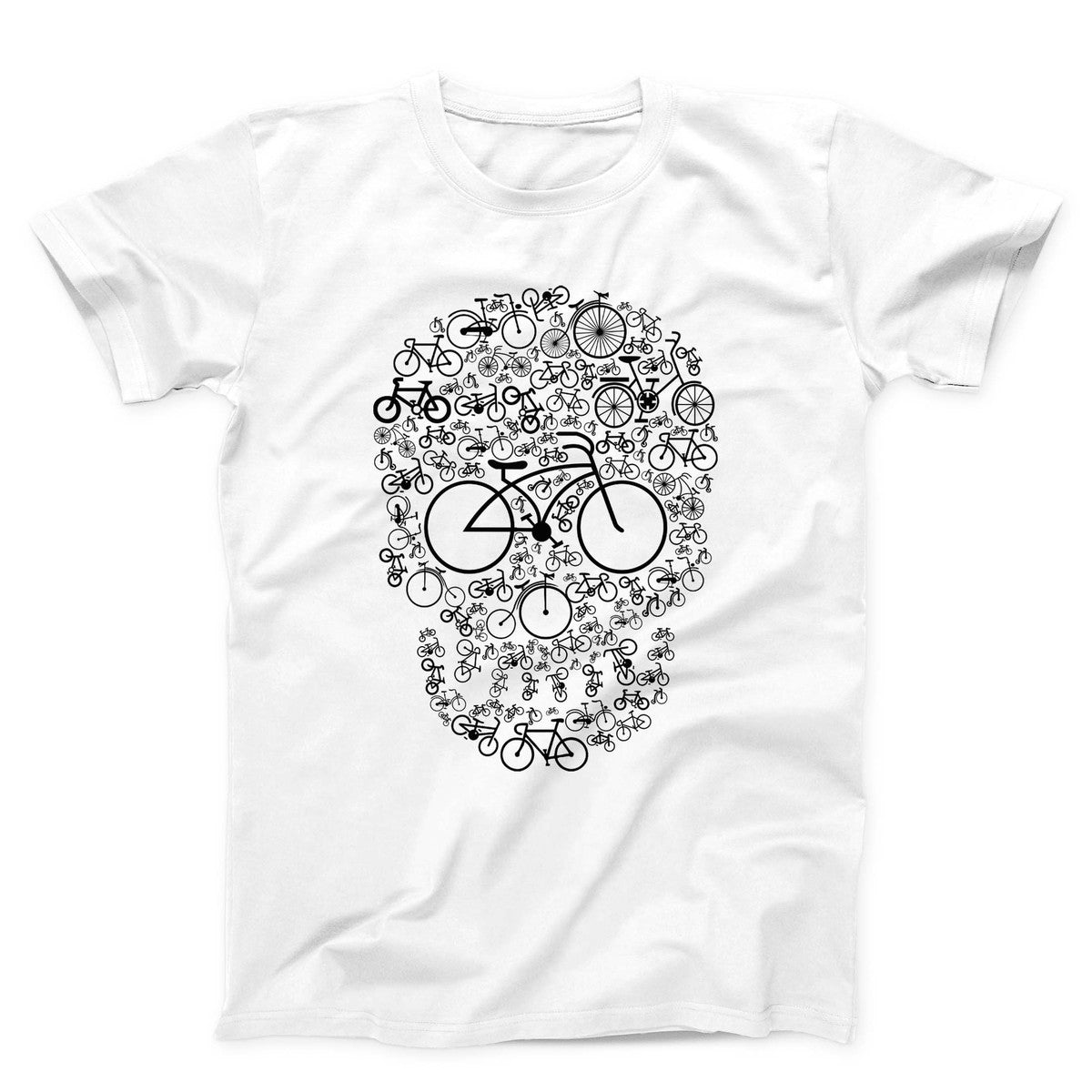 Bicycle Skull Unisex T-Shirt