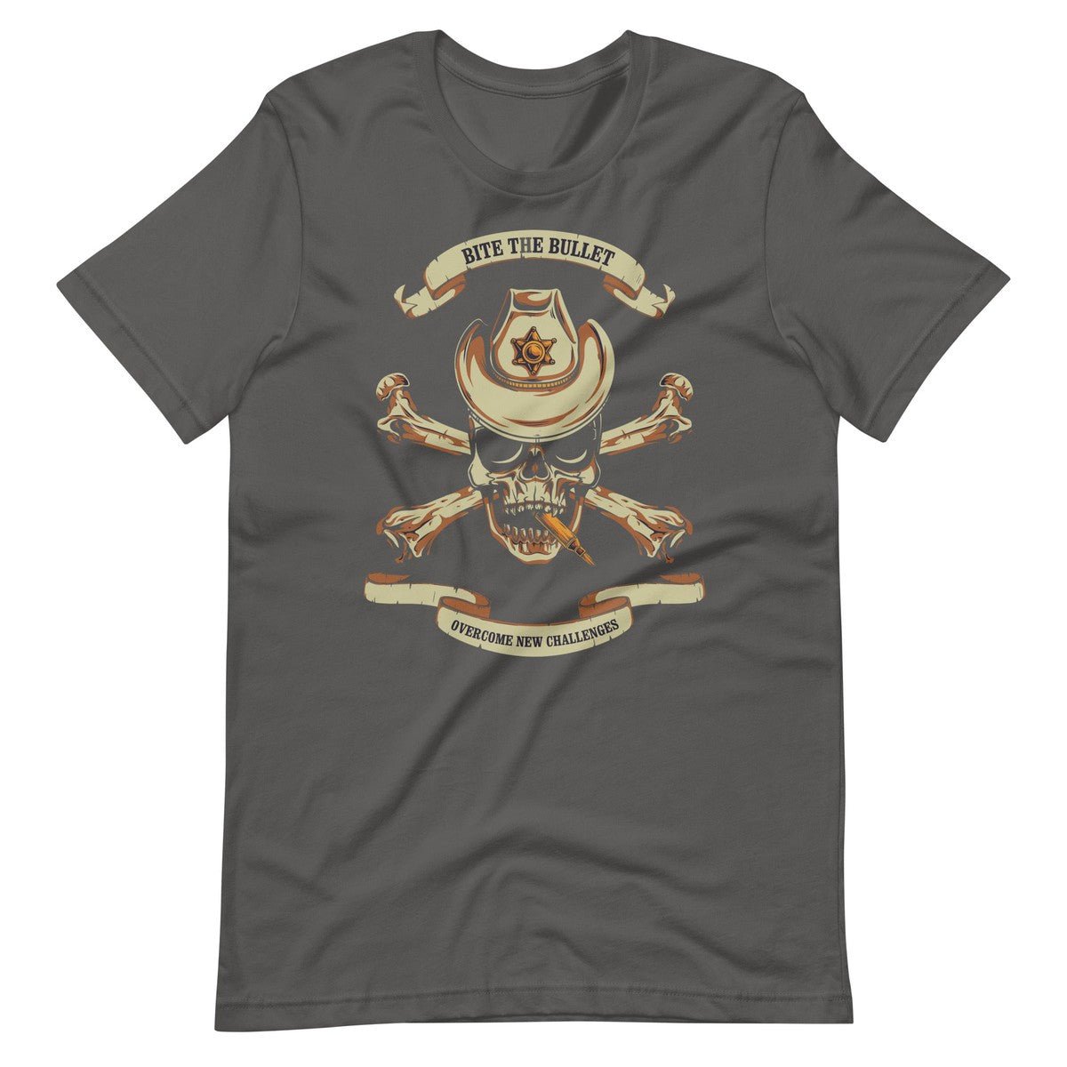 Bite The Bullet Tackle New Challenges Unisex T-shirt
