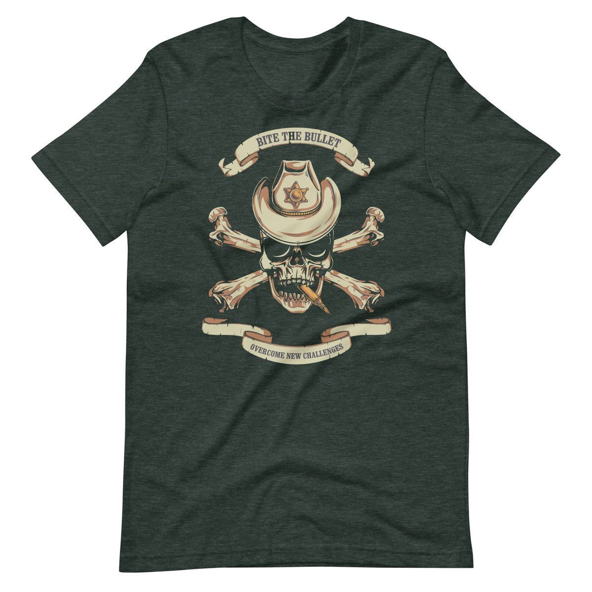 Bite The Bullet Tackle New Challenges Unisex T-shirt