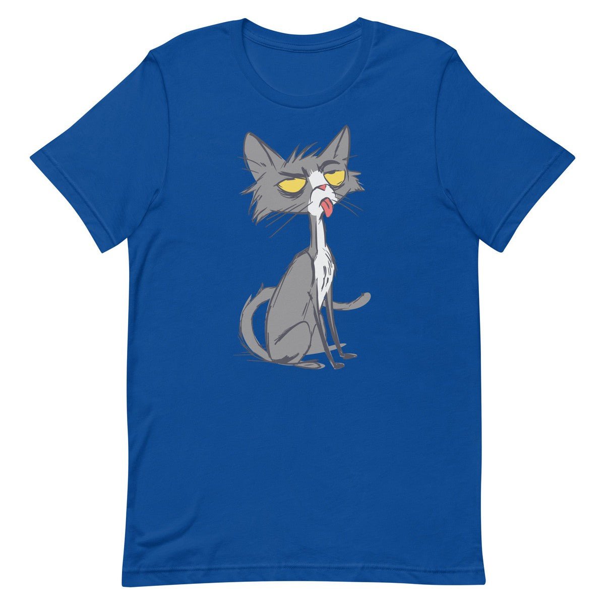 Black Cat Cartoon Unisex T-shirt