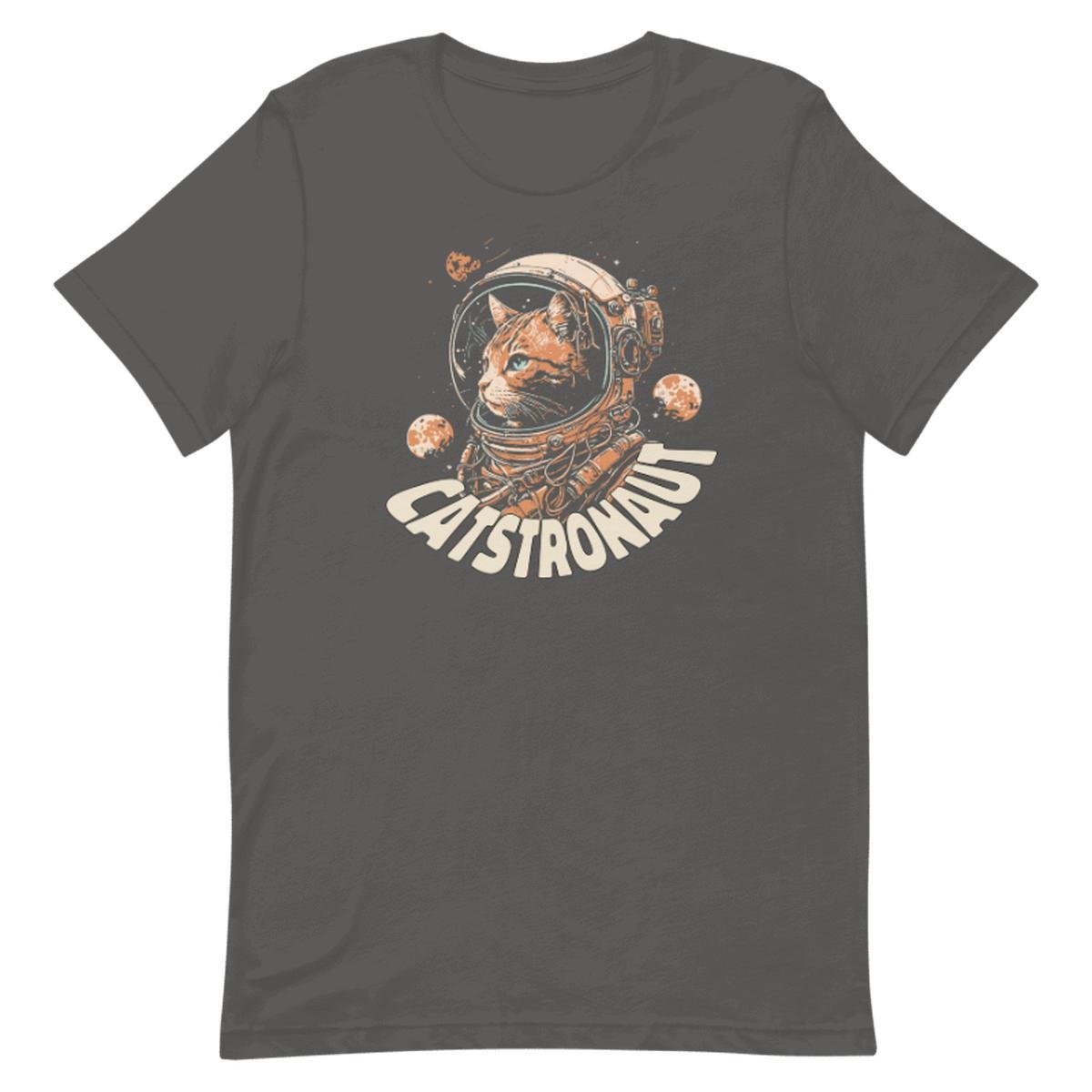 Cat Animal Astronaut Unisex T-shirt