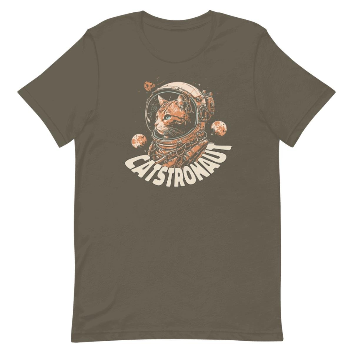 Cat Animal Astronaut Unisex T-shirt