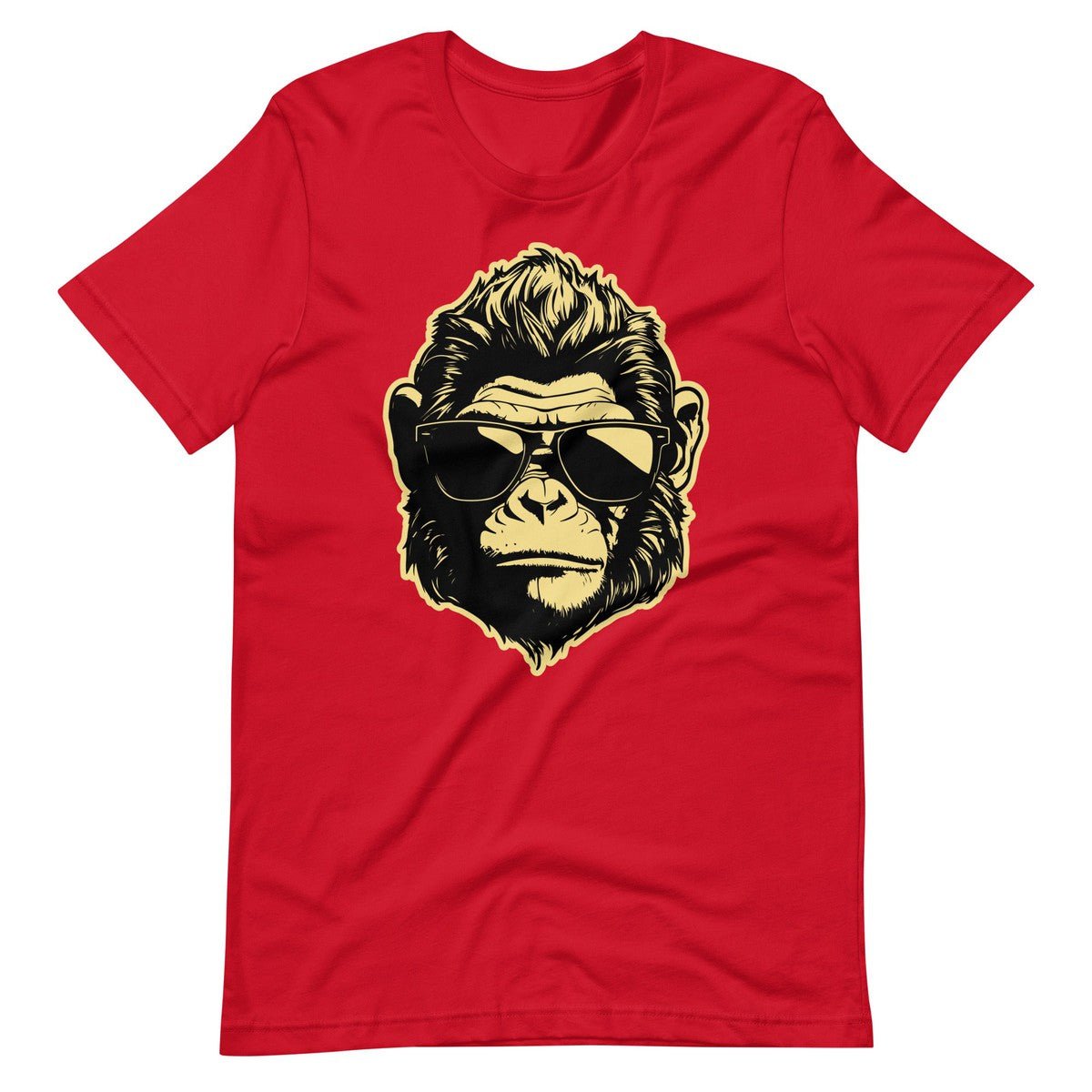 Cool Monkey With Sunglasses Unisex t-shirt