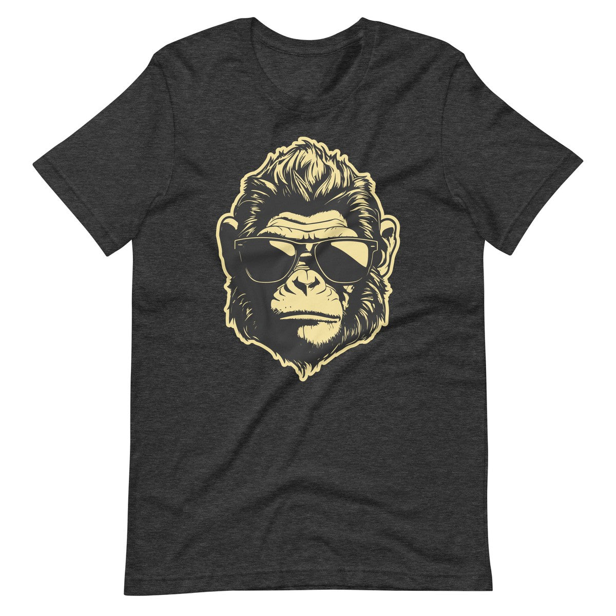 Cool Monkey With Sunglasses Unisex t-shirt