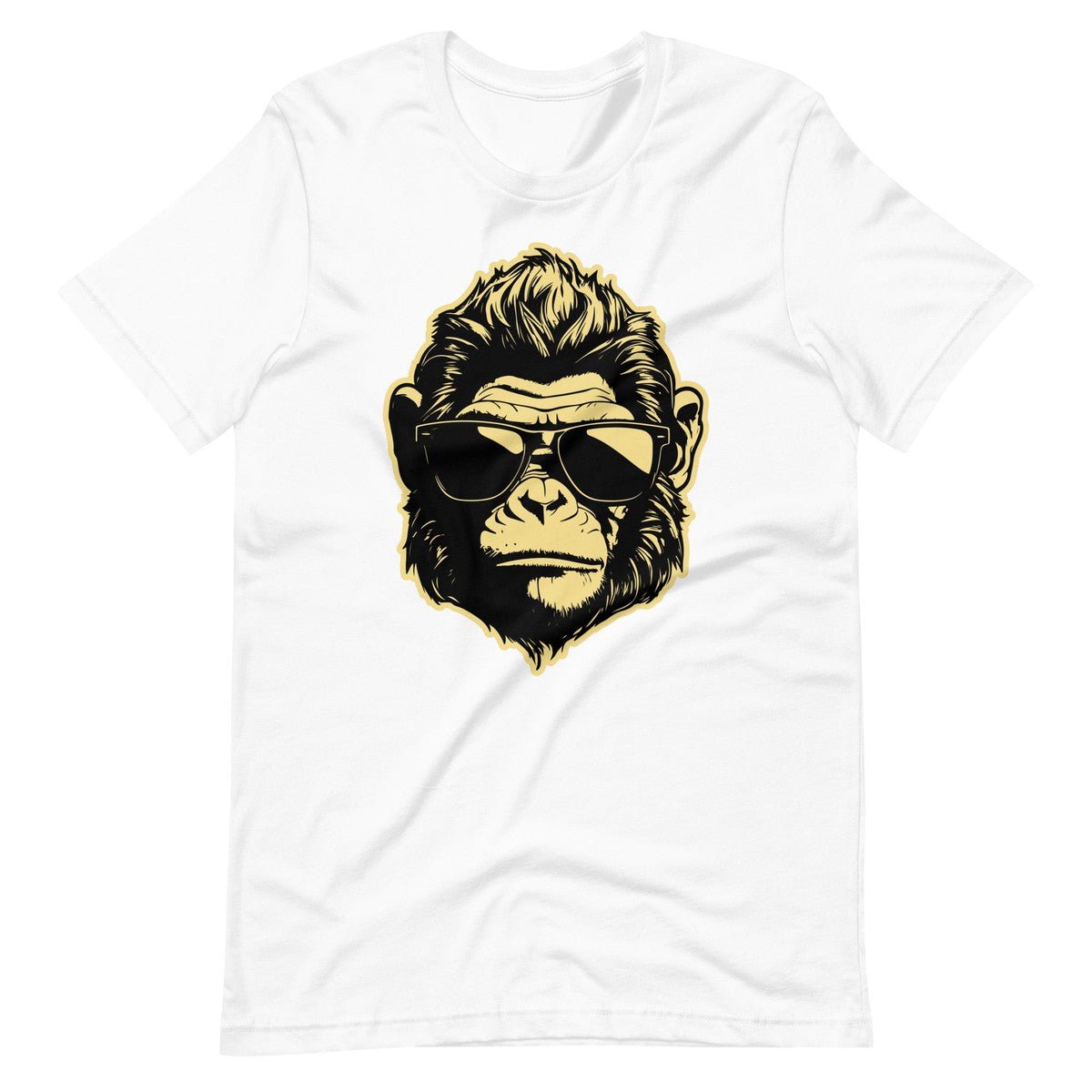 Cool Monkey With Sunglasses Unisex t-shirt