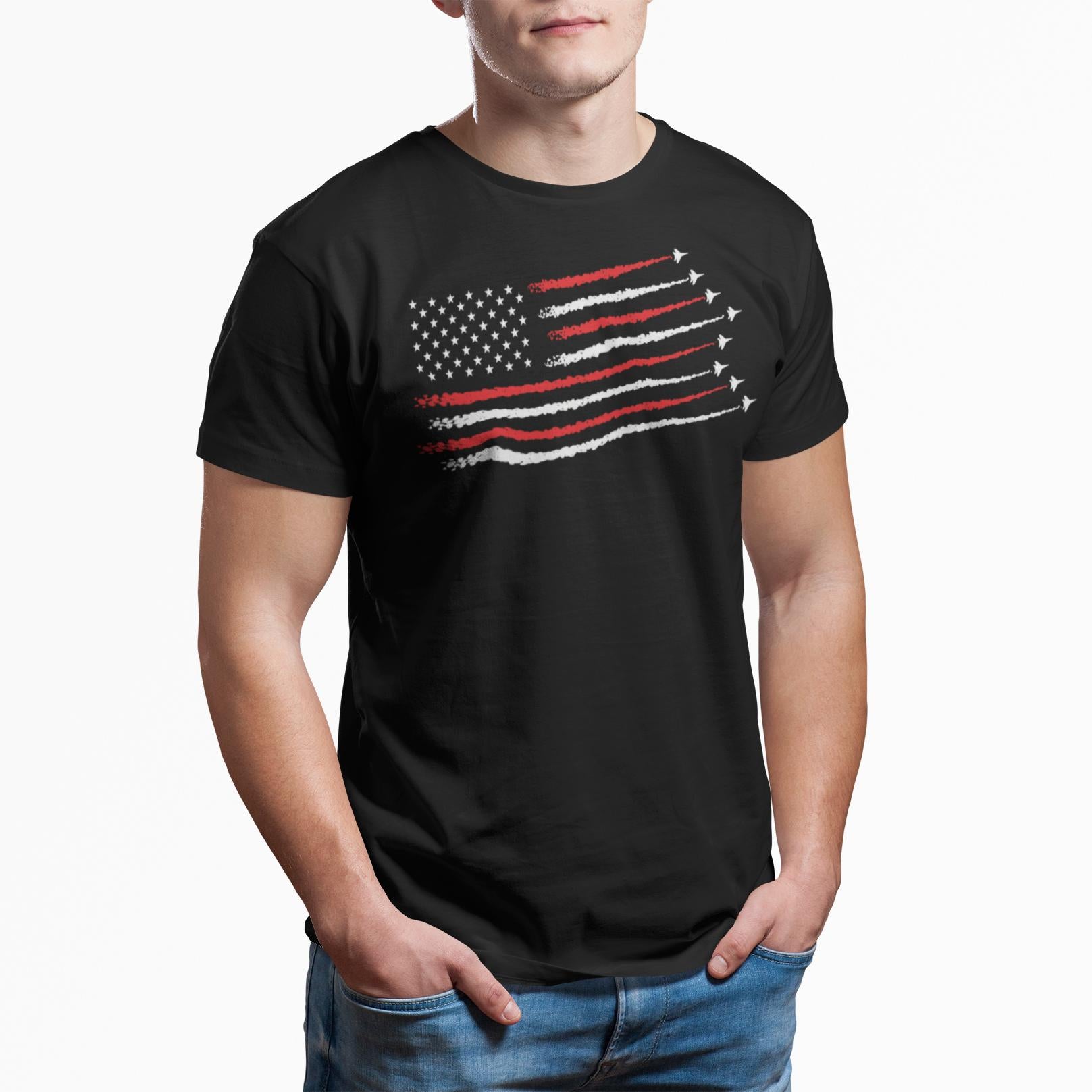 American Airplane Flag Unisex