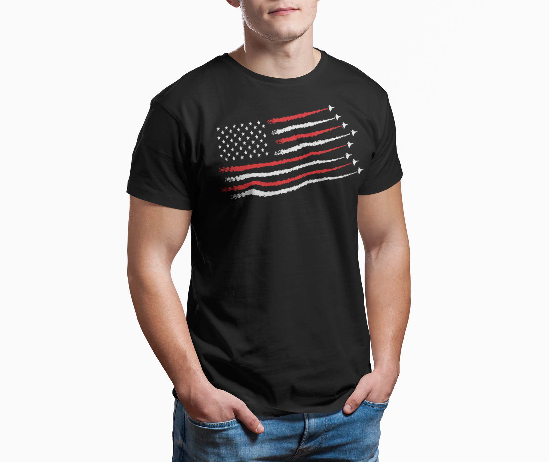 American Flag Arrows Unisex T-Shirt