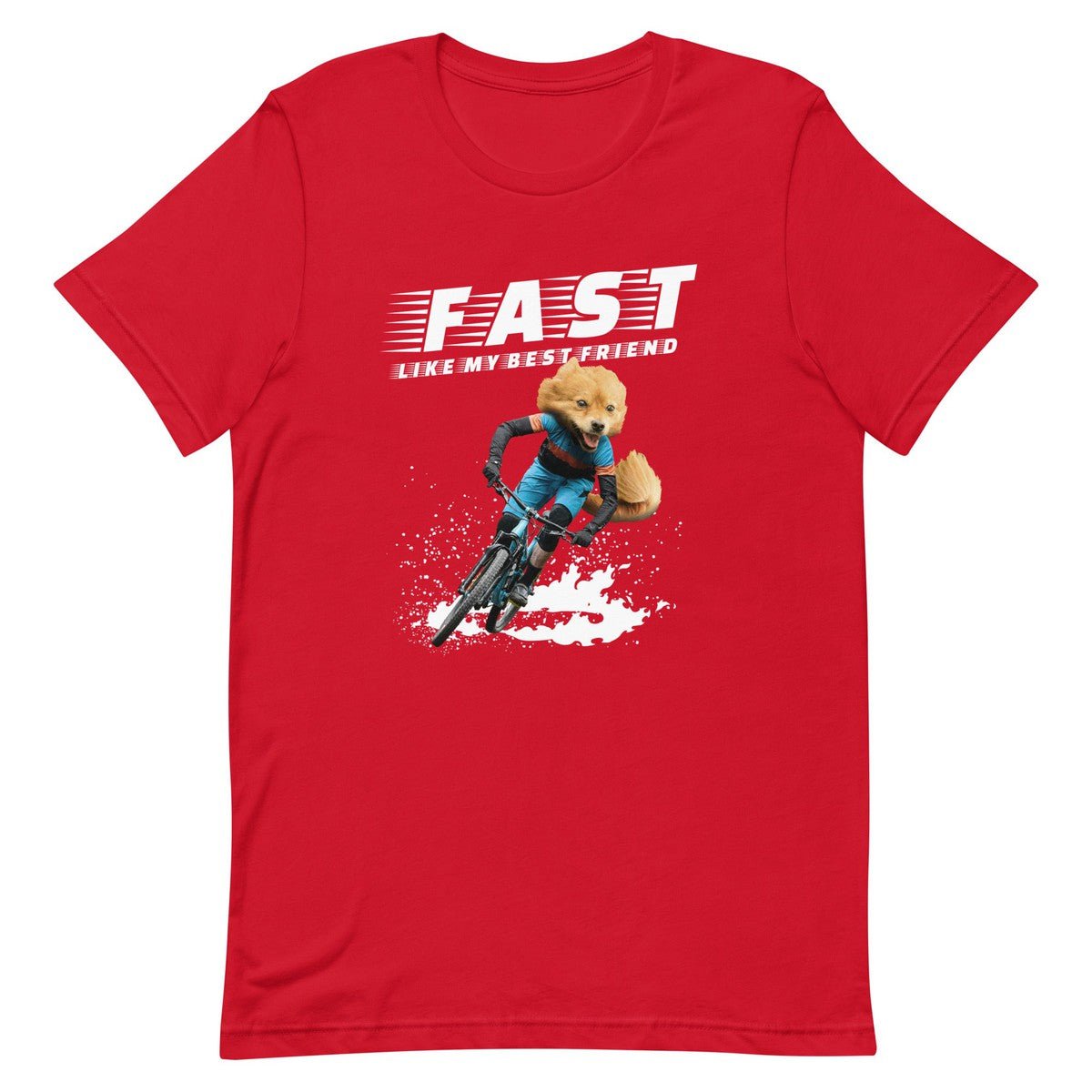 Fast Motor Dog Unisex T-shirt