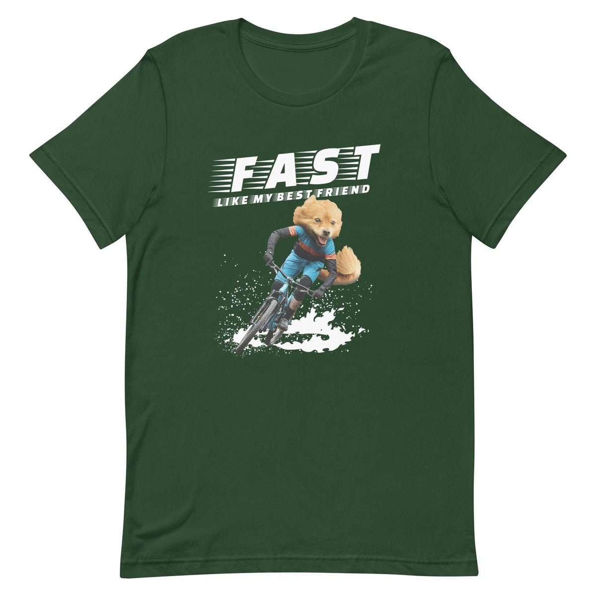 Fast Motor Dog Unisex T-shirt