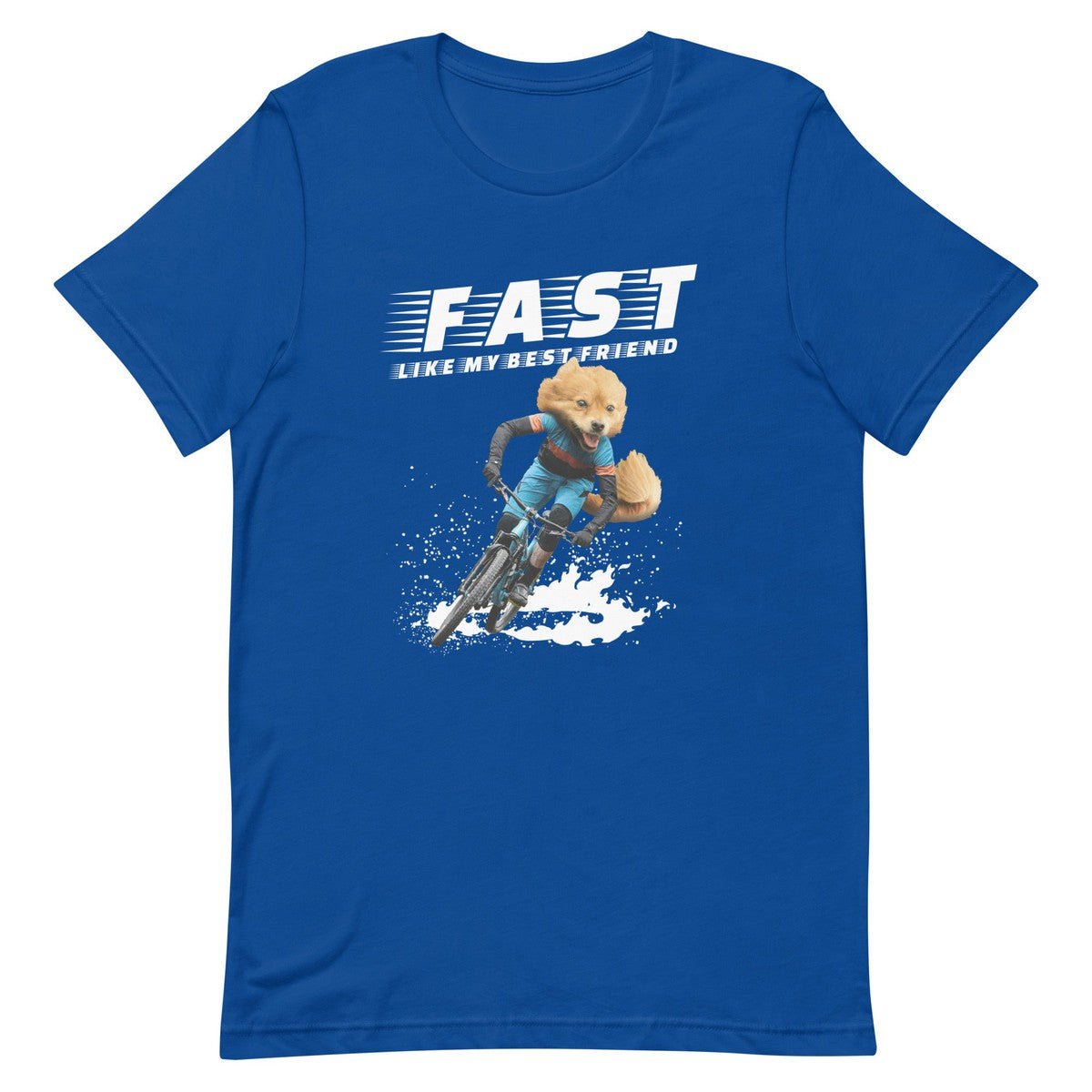 Fast Motor Dog Unisex T-shirt