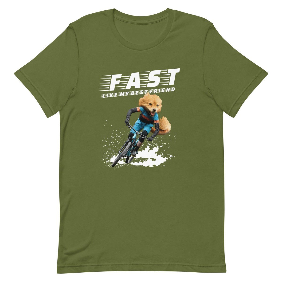 Fast Motor Dog Unisex T-shirt