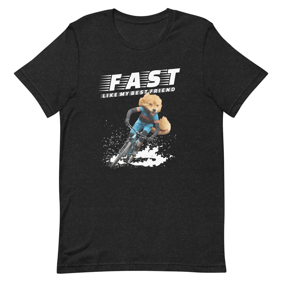 Fast Motor Dog Unisex T-shirt