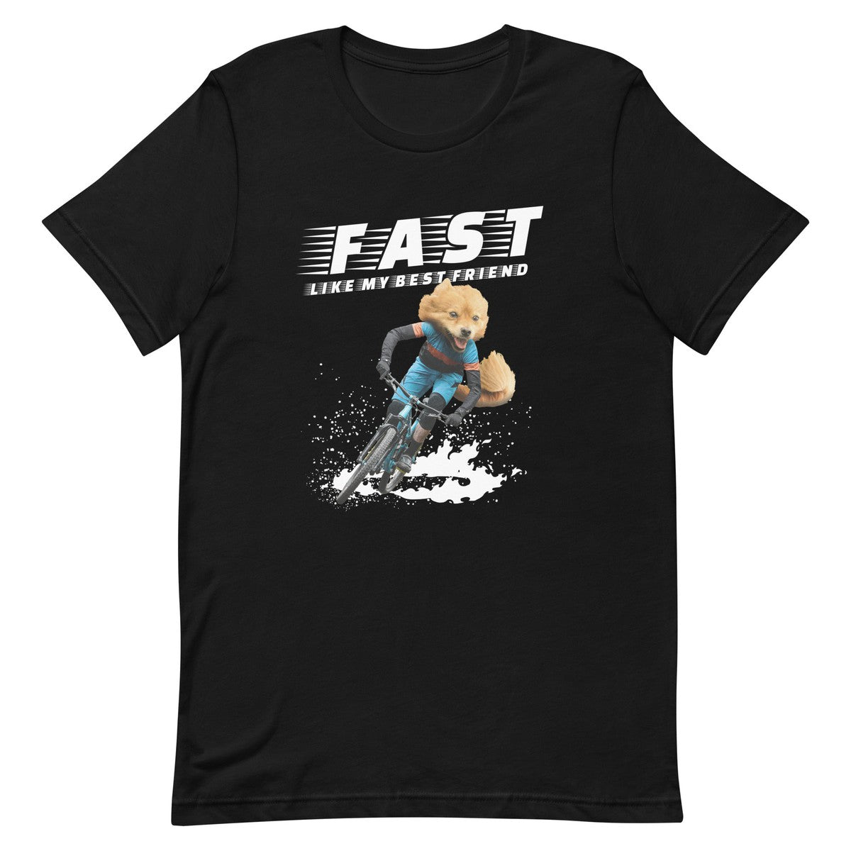 Fast Motor Dog Unisex T-shirt