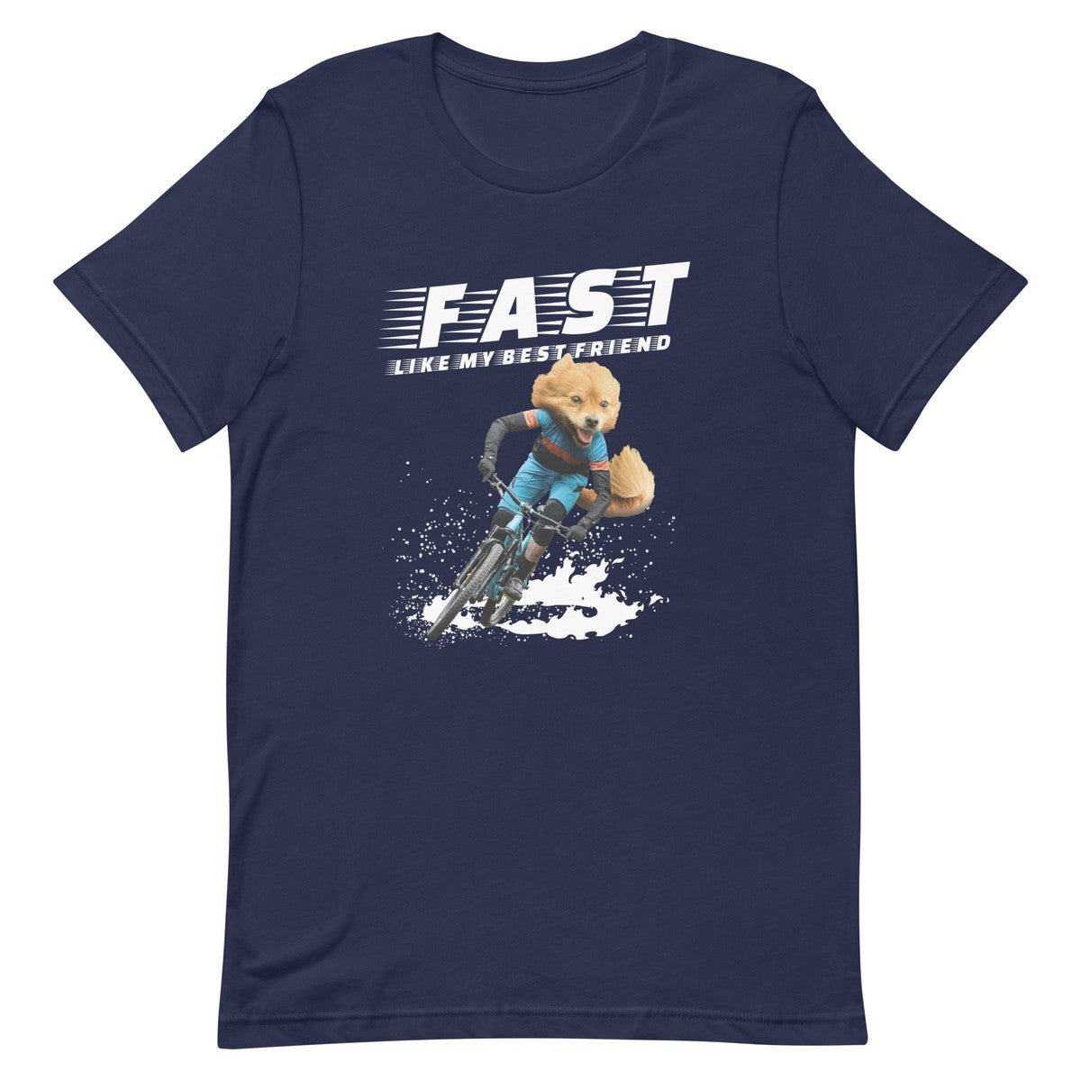 Fast Motor Dog Unisex T-shirt