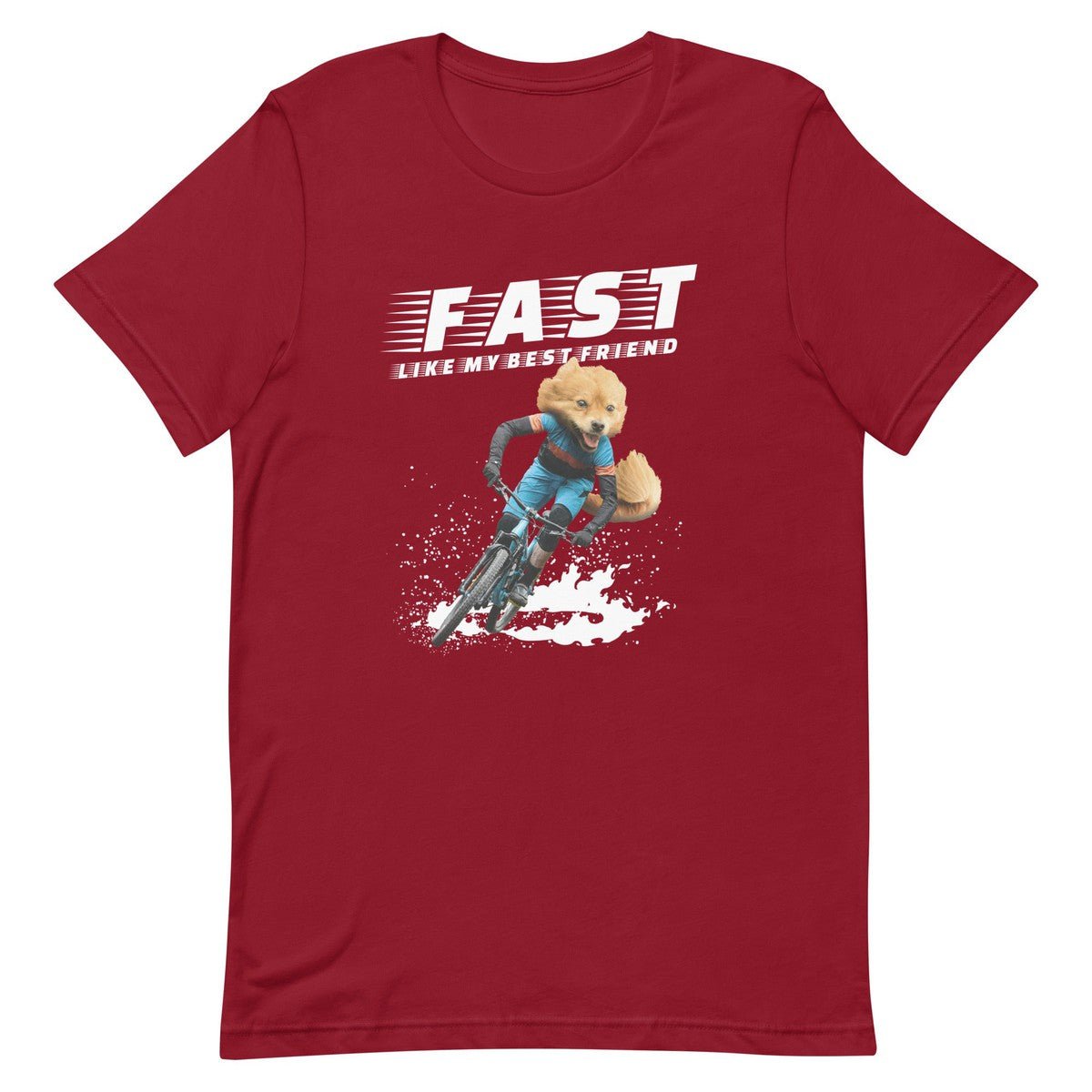 Fast Motor Dog Unisex T-shirt