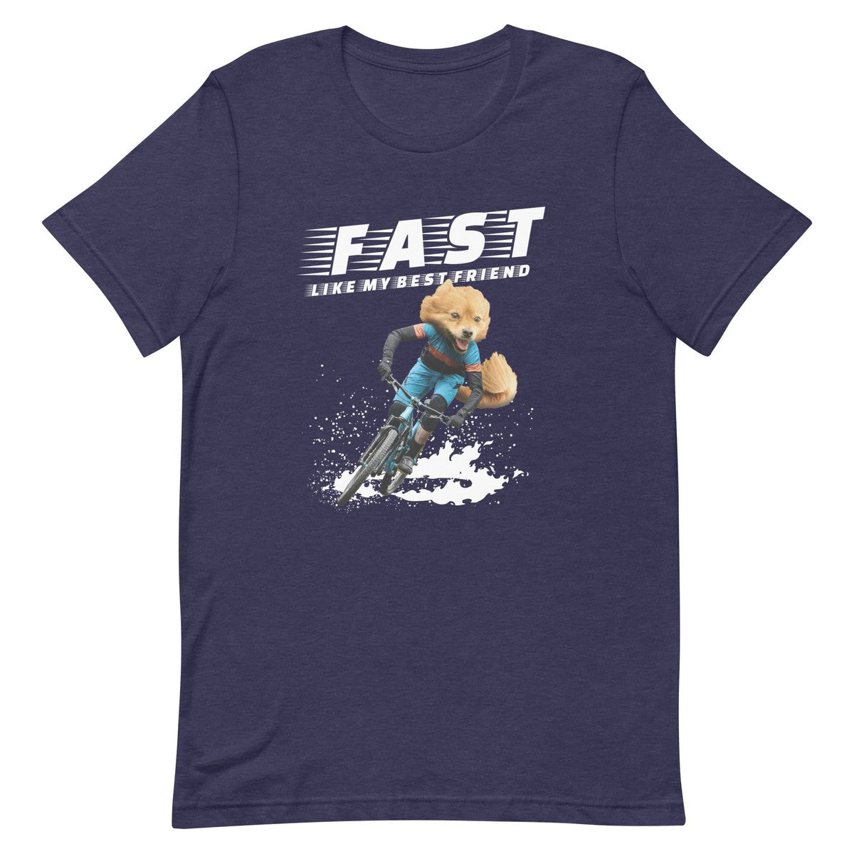 Fast Motor Dog Unisex T-shirt