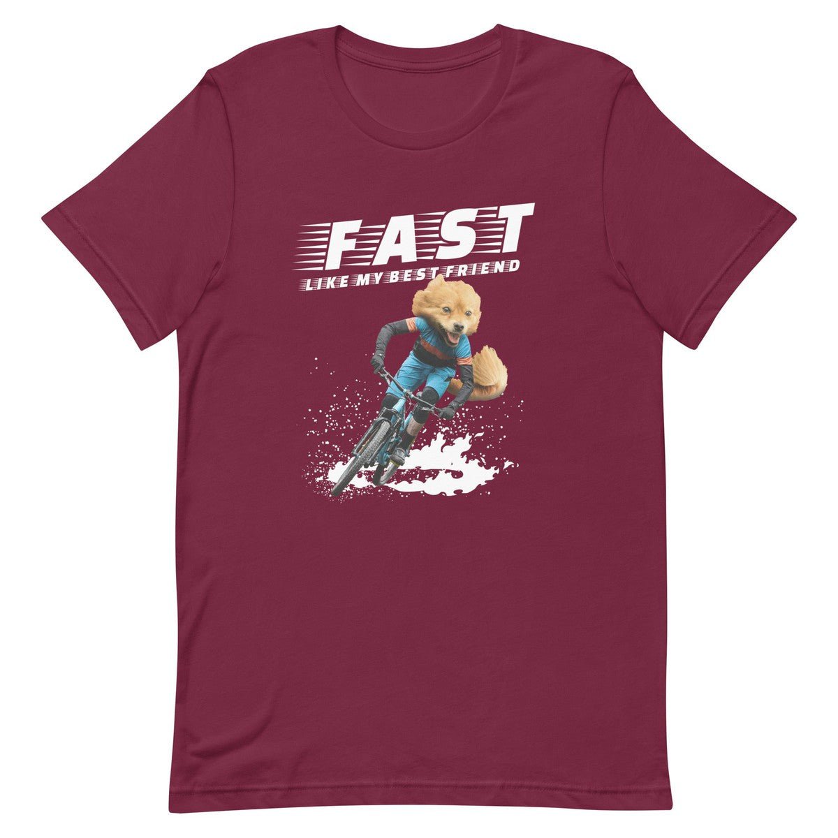 Fast Motor Dog Unisex T-shirt