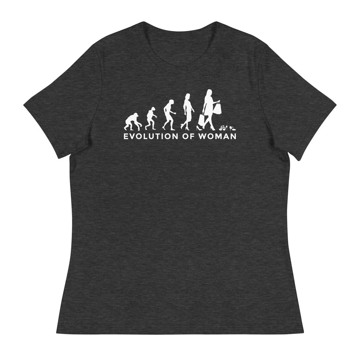 Female Evolution Funny Women's T-shirt