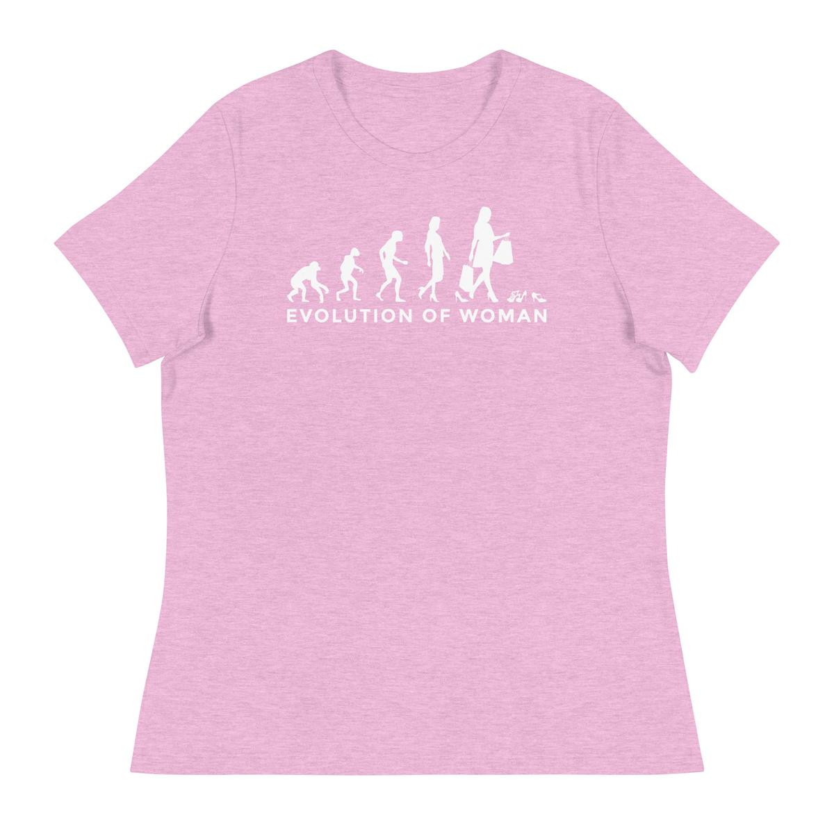 Female Evolution Funny Women's T-shirt
