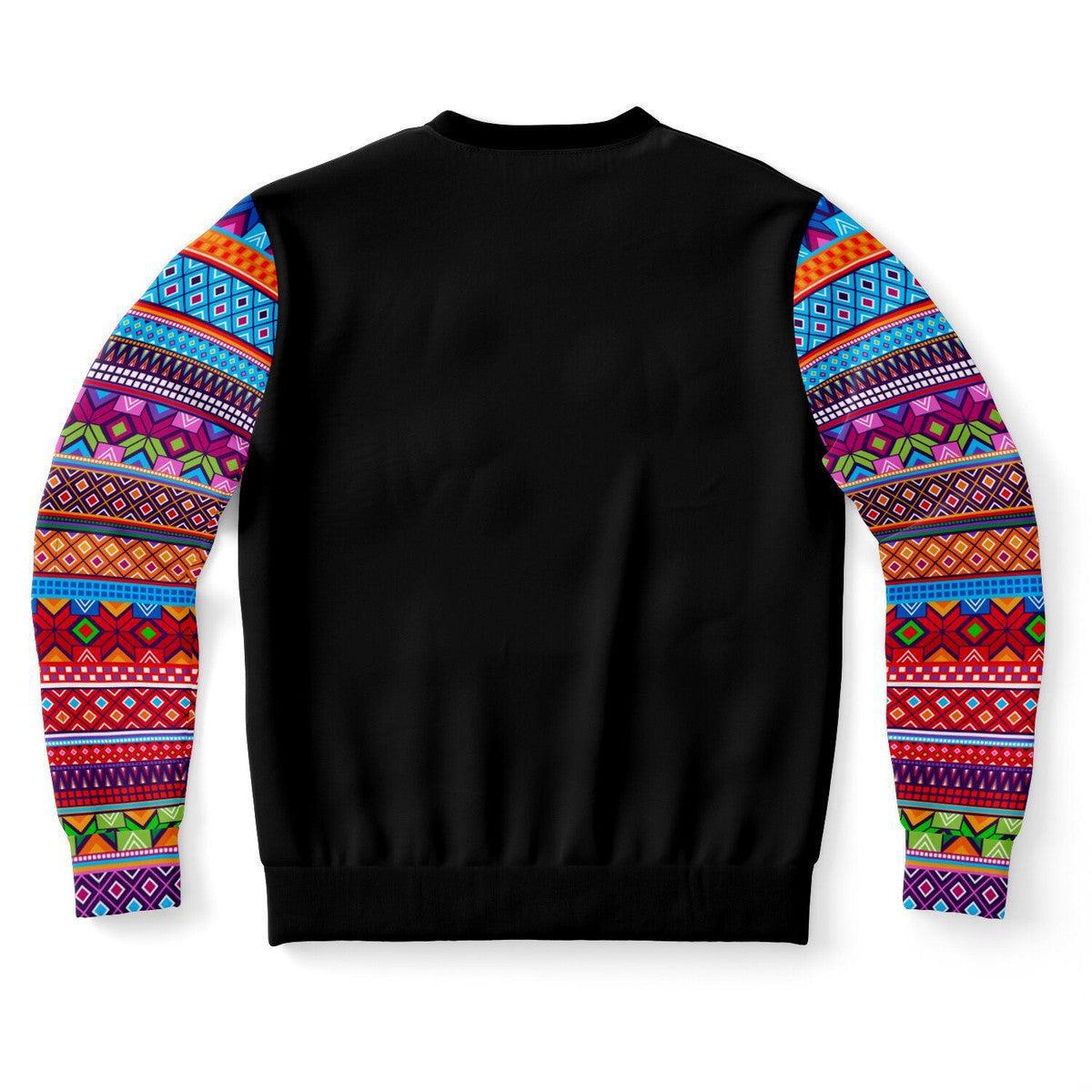Flower Pattern Unisex Sweatshirt