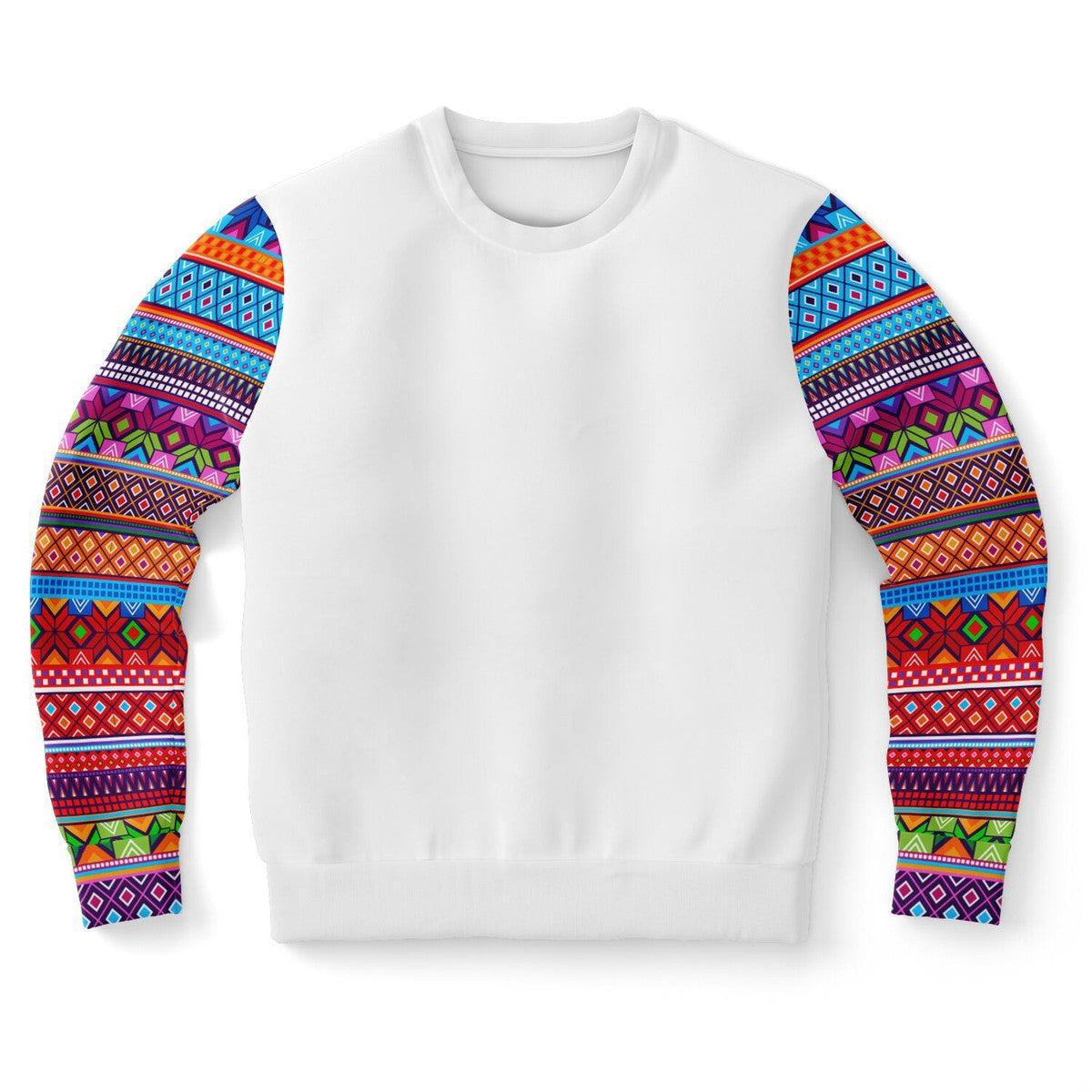 Flower Pattern Unisex Sweatshirt
