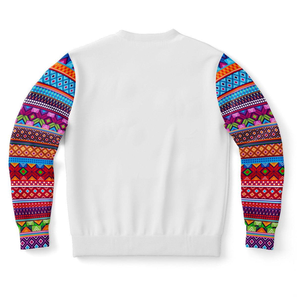 Flower Pattern Unisex Sweatshirt