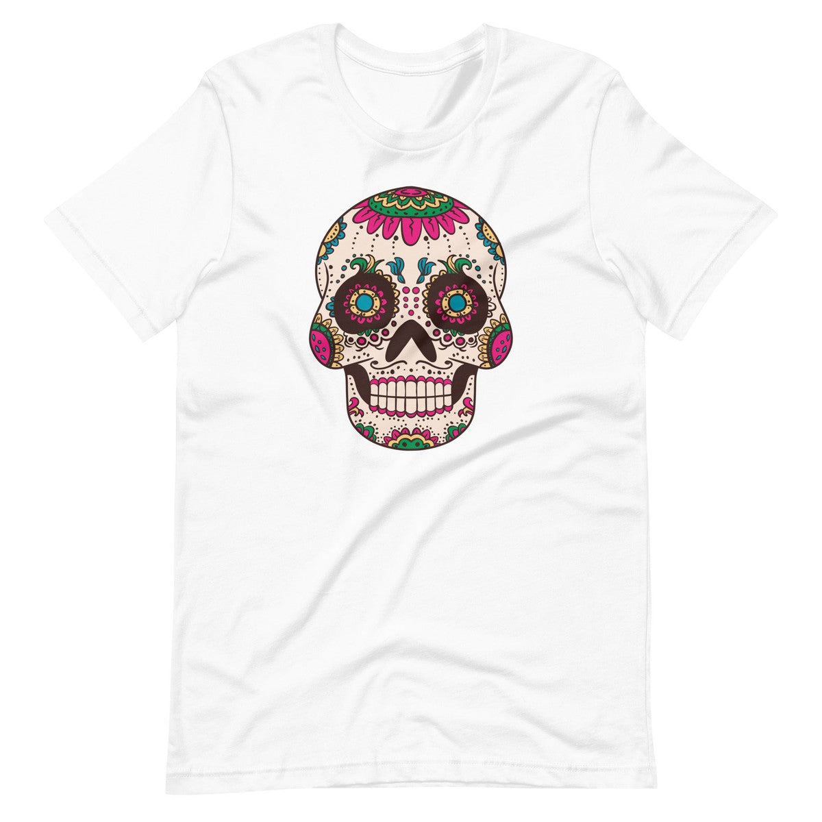 Sugar Skull Day Of The Dead Unisex T-Shirt