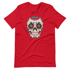 Sugar Skull Day Of The Dead Unisex T-Shirt