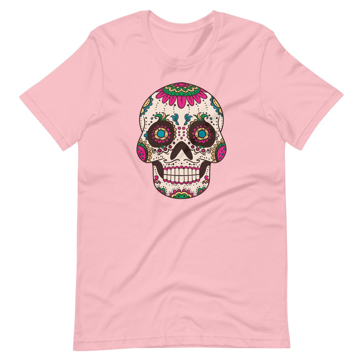 Sugar Skull Day Of The Dead Unisex T-Shirt