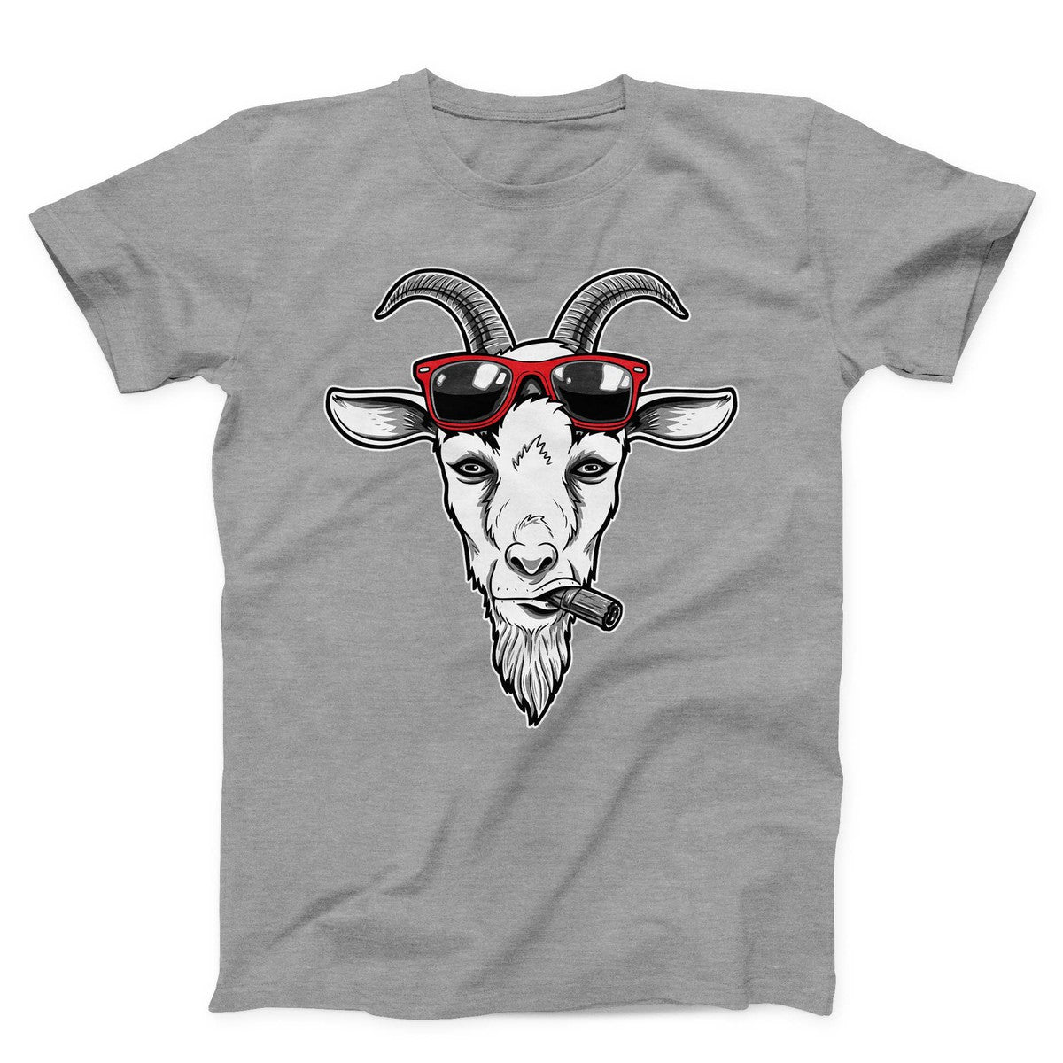 Goat With Sunglasses Unisex T-shirt