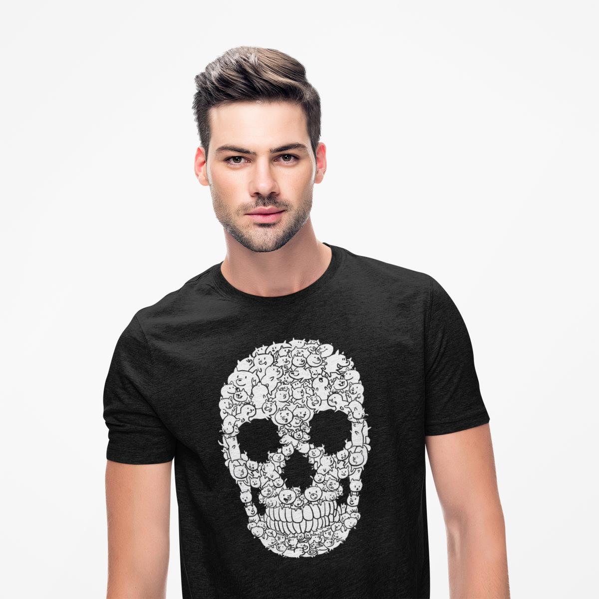 Dogs Skull Unisex T-shirt
